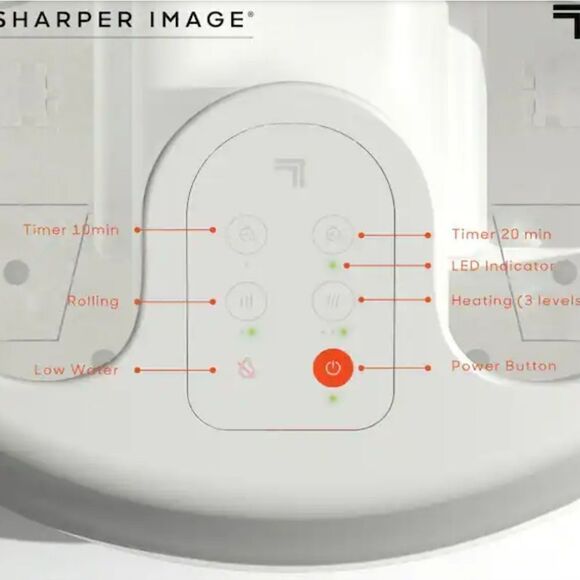 Sharper Image Spahaven Sauna Foot Massager With Heat And Steam Automatic Timers - Picture 8 of 8